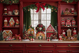 Allenjoy Festive Red Kitchen Photography Backdrop GBSX-00068