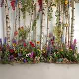 Allenjoy Floral Forest Photography Backdrop Gbsx-00468
