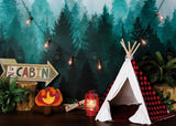 Allenjoy Forest Camping Photography Backdrop Gbsx-00683