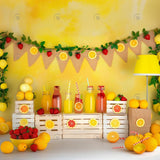 Allenjoy Fresh Lemonade Photography Backdrop GBSX-00075