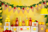 Allenjoy Fresh Lemonade Photography Backdrop GBSX-00075