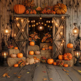 Allenjoy Autumn Barn Door Photography Backdrop GBSX-00516