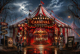 Allenjoy Creepy Carnival Circus Photography Party Backdrop GB_01299