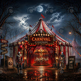 Allenjoy Creepy Carnival Circus Photography Party Backdrop GB_01299