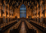 Allenjoy Magical Wizard Hall Photography Party Backdrop GB_01310