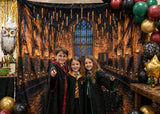 Allenjoy Magical Wizard Hall Photography Party Backdrop GB_01310