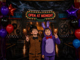 Allenjoy Haunted Arcade Entrance Photography Party Backdrop GB_01314