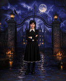 Allenjoy Gothic Academy Castle Photography Party Backdrop GB_01317