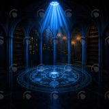 Allenjoy Mystical Academy Library Photography Party Backdrop GB_01318