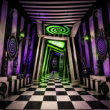 Allenjoy Twisted Spiral Hallway Photography Party Backdrop GB_01325