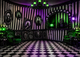 Allenjoy Haunted Parlor Photography Party Backdrop GB_01326