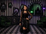 Allenjoy Haunted Parlor Photography Party Backdrop GB_01326