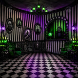 Allenjoy Haunted Parlor Photography Party Backdrop GB_01326