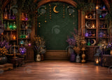 Allenjoy Magical Potion Library Photography Party Backdrop GB_01330
