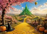 Allenjoy Enchanted Emerald City Photography Party Backdrop GB_01333