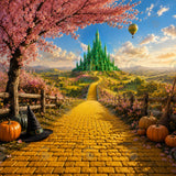 Allenjoy Enchanted Emerald City Photography Party Backdrop GB_01333
