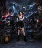 Allenjoy Apocalyptic Zombie City Photography Party Backdrop GB_01339