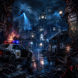 Allenjoy Apocalyptic Zombie City Photography Party Backdrop GB_01339