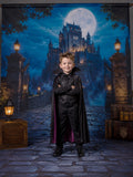 Allenjoy Haunted Vampire Castle Photography Party Backdrop GB_01343
