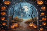 Allenjoy Gothic Gateway Photography Backdrop Gbsx-00564