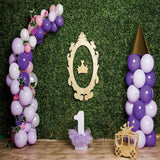 Allenjoy Greenery Princess Wall Photography Backdrop Gbsx-00542