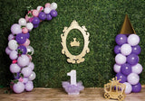 Allenjoy Greenery Princess Wall Photography Backdrop Gbsx-00542