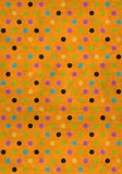 Allenjoy Halloween Dot Pattern Photography Backdrop Gbsx-00717