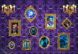 Allenjoy Halloween Purple Haunted House Photography Backdrop Gbsx-00240