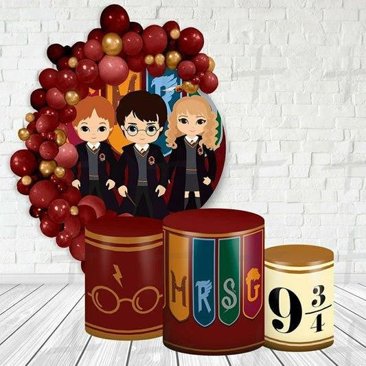 Magical World Custom Round Backdrop With Plinths AS-DLZ-a0f8a2