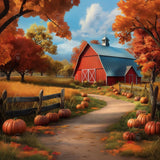 Allenjoy Harvest Hills Ranch Farm Photography Backdrop Gbsx-00852