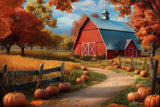 Allenjoy Harvest Hills Ranch Farm Photography Backdrop Gbsx-00852