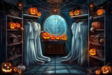 Allenjoy Haunted House Wardrobe Photography Backdrop Gbsx-00557