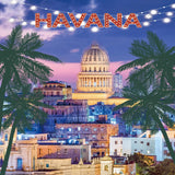 Allenjoy Havana Night Buildings Photography Backdrop Gbsx-00582