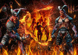 Allenjoy Hell Demon Devils Photography Backdrop Gbsx-00225