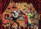 Allenjoy Horror Circus Photography Backdrop Gbsx-00236