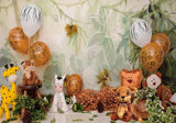 Allenjoy Jungle Safari Animals Photography Backdrop Gbsx-00834