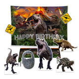 Allenjoy Dinosaur Birthday Party Prop Foam Board Cutout Set