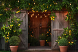 Allenjoy Lemonade Barn Photography Backdrop GBSX-00024