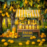 Allenjoy Lemonade Sweet Stand Photography Backdrop GBSX-00025