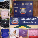 Allenjoy Custom Step and Repeat Logo Wall  Photography Backdrop DLZ-CUS-004