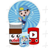 Kids Adventures Custom Round Backdrop With Plinths AS-DLZ-dde067
