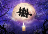 Allenjoy Magic Awakened Witches Photography Backdrop Gbsx-00229