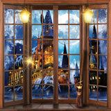 Allenjoy Magic Castle Window Photography Backdrop Gbsx-00248