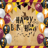 Allenjoy Magical Wizard Birthday Photography Backdrop Gbsx-00221