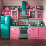 Allenjoy Malibu Kitchen Photography Backdrop Gbsx-00304