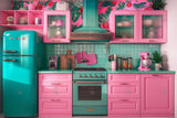 Allenjoy Malibu Kitchen Photography Backdrop Gbsx-00304