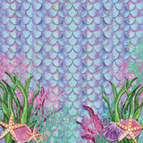 Allenjoy Mermaid Scales Photography Backdrop Gbsx-00679