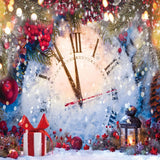 Merry Christmas Clock Photography Backdrop GBSX-99813