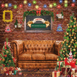 Merry Friendsmas Photography Backdrop GBSX-99815