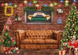 Merry Friendsmas Photography Backdrop GBSX-99815